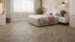 Кварцвиниловый SPC ламинат Alpine Floor Chevron Alpine Дуб Натуральный Отбеленный ECO 18-3 французская елка 600×127×5 — изображение 4