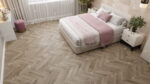 Кварцвиниловый SPC ламинат Alpine Floor Chevron Alpine Дуб Натуральный Отбеленный ECO 18-3 французская елка 600×127×5 — изображение 3