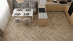 Кварцвиниловый SPC ламинат Alpine Floor Chevron Alpine Дуб Синистра ECO 18-6 французская елка 600×127×5 — изображение 3