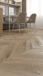 Кварцвиниловый SPC ламинат Alpine Floor Chevron Alpine Дуб Синистра ECO 18-6 французская елка 600×127×5 — изображение 2