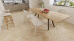 Ламинат Alpine Floor Herringbone 12 Дуб Эльба LF105-04 венгерская елка 600×100×12 — изображение 2