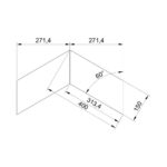 Паркет Елка Французская Lab Arte Chevron Дуб Селект Хани лак 400/313х150х14/3/60° — изображение 3