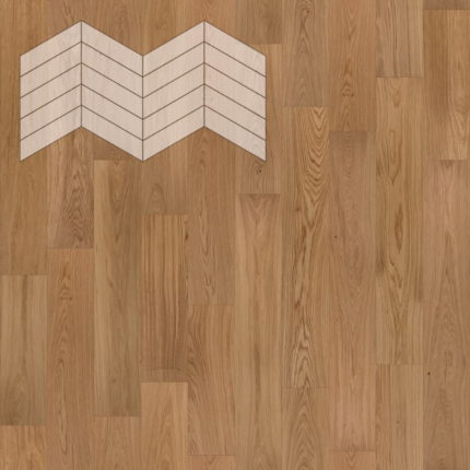 Паркет Елка Французская Lab Arte Chevron Дуб Натур Прозрачное масло 400/348х90х14/3/60°