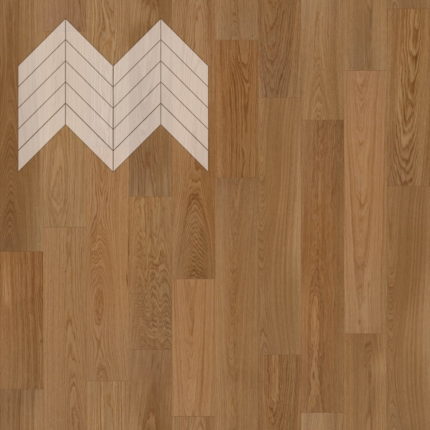 Паркет Елка Французская Lab Arte Chevron Дуб Рустик Гридж лак 600/490х110х14/3/45°