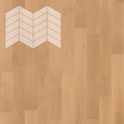 Паркет Елка Французская Lab Arte Chevron Дуб Рустик Флора лак 400/328х125х14/3/60°