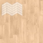 Паркет Елка Французская Lab Arte Chevron Дуб Селект Блонд лак 400/337х110х14/3/60°