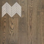 Паркет Елка Французская Lab Arte Chevron Дуб Рустик Ариста лак 600/490х110х14/3/45°