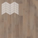 Паркет Елка Французская Lab Arte Chevron Дуб Селект Беж лак 400/328х125х14/3/60°