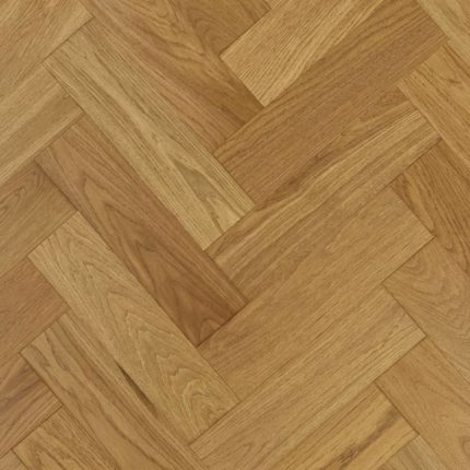 Паркет Елка Английская Royal Parket 490х125х13мм Дуб Натур Теракот лак