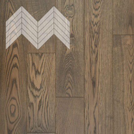 Паркет Елка Французская Lab Arte Chevron Дуб Рустик Ариста лак 600/510х90х14/3/45°