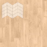 Паркет Елка Французская Lab Arte Chevron Дуб Рустик Блонд лак 400/313х150х14/3/60°