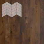Паркет Елка Французская Lab Arte Chevron Дуб Рустик Коньяк лак 400/328х125х14/3/60°